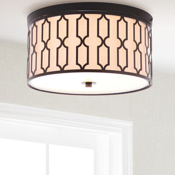 Link Metal LED Flush Mount - JONATHAN Y